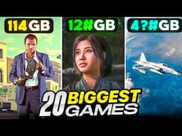 Top 20 Biggest Video Games According To Their File Size (500GB+)