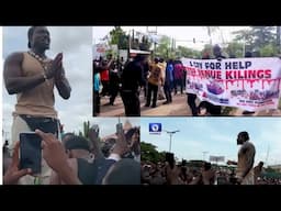 Benue Angry Youth protest, Demand end of k!llings in their state#Verydarkman