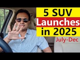 Top 5 Upcoming Compact SUV Car Launches in 2025 - JULY to DECEMBER