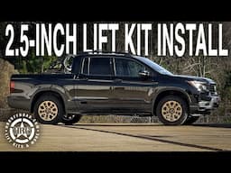 How to lift the 2017-2025 Honda Ridgeline 2.5 inches with the HRG Offroad kit!