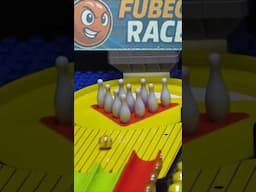 🌀 Bowling with Obstacles! Who can clear the lane? #fubecarace #fast #bowling #marblerun
