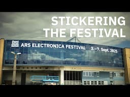 Stickering the Festival