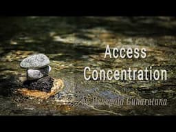 Access Concentration | Henepola Gunaratana
