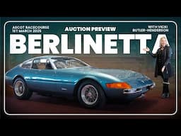 Stunning Auction Preview with Vicki Butler-Henderson | 190 Classic & Rare Cars at Ascot Racecourse