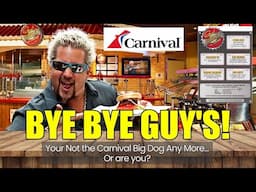 Bye-Bye Guys Burger Joint!  You’re not the Carnival Cruise Line King Any More