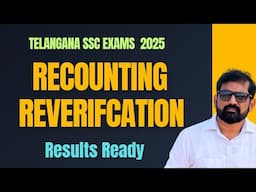 TS SSC Reverification Results 2025 Ready || TS 10th Class Recounting Results 2025 out