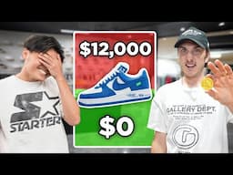 BUYING EXPENSIVE SNEAKERS ONLY WITH COINFLIPS!