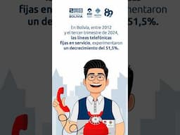 𝐒𝐚𝐛𝐢́𝐚𝐬 𝐪𝐮𝐞... #INEBolivia #telefoníafija