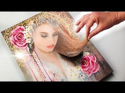 Mixed Media MASTERCLASS Using a Laser Printer! 🖨️ Mind Blowing Results | AB Creative Tutorial