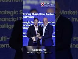 Salil Panchal Honoured as a Powerful Voice in Finance | HDFC Securities Turns 25