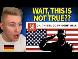 German Reacts to 25 Myths About America People Believe Are True!