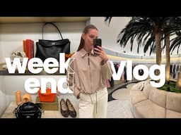 Romanticizing My Weekend | Slow Living, Self-Care & Shopping