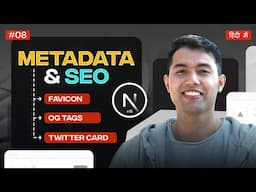 Next.js Metadata SEO Mastery🔥Add Favicon, OG Tags & Twitter Cards