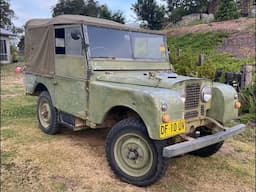 1952 Landrover 80" farm find & recovery