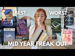 MID YEAR FREAK OUT TAG ✨ biggest disappointments, best books so far, and my TBR