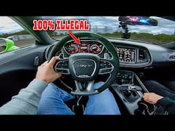 DOING 200MPH IN A DODGE DEMON 170!