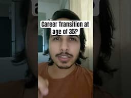 35 ki age career transition into tech, yes or no?🤔 #india #career #naukri