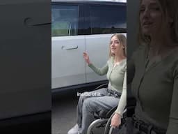 Driving is different for her...