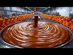 How 1,000,000 Cocoa Beans Turn Into Chocolate Bars | Full Factory Process