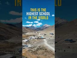 Is this the highest school on Earth? Or do you know of any other higher than this?