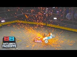 [Full Fight] Brutal Blows: This Bot Hit Like a Freight Train! | BATTLEBOTS FaceOffs
