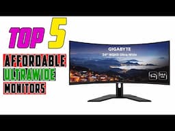 TOP 5 Best Affordable Ultrawide Monitors 2025