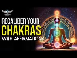 Affirmations for CHAKRA Recalibration | Hypnotic Guided Meditation