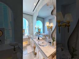 Bathroom Goals 🤩 #raffles #hotel #bathroom #luxuryhotel
