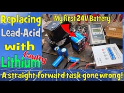 Lead-Acid to Lithium Conversion turns into a valuable Cell Test and Repair Task.