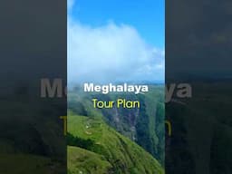 Meghalaya Tour plan 5N6D #shillong #cherrapunjee #dawki #meghalaya