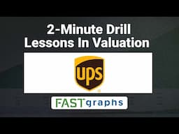 Lessons In Valuation:  2 Minute Drill - United Parcel Service (UPS) | FAST Graphs
