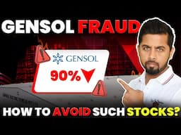 Gensol's Fall: Biggest learning for retail investor - How to avoid getting trapped in wrong stocks