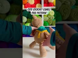 Cute Crochet Camel! 🐪