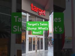 #target  's Sales Slump: What's Next? #Target #retailnews  #BusinessInsights #tradetariffs