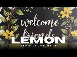DECORATING HAUL 🍋