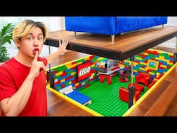 I Built A Secret LEGO Room In My House