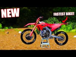 STRAIGHT RHYTHM ON THE MOST POWERFUL DIRTBIKE IN MXBIKES HISTORY!? (Huge Jumps)