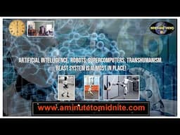 Artificial Intelligence, Robots, Supercomputers, Transhumanism.  Beast System is Almost in Place!