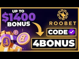 Roobet Promo Code — "4BONUS" FREE $1400 BONUS (Roobet New Code 2025 Review)