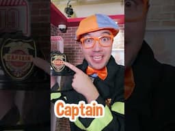 Blippi the Firefighter! 🔥🚒 | #shorts #blippi #vehicles