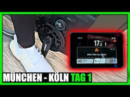 800Wh E-Bike Tour von München nach Köln (600km)