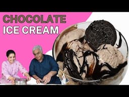 Chocolate Ice Cream | Homemade Ice Cream | Delicious Ice Cream | Condensed Milk Ice Cream