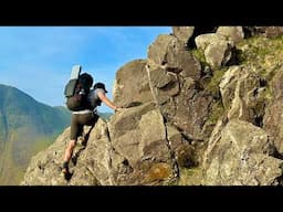 EPIC MOUNTAIN SCRAMBLE to a Stunning Wild Camp