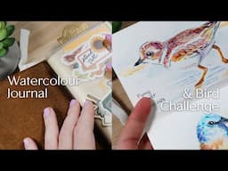 My New Watercolour TRAVEL System + 15 Birds in 15 Days