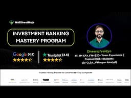 Investment Banking Mastery Program: Master Investment Banking with WallStreetMojo's IBMP Course!