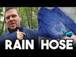 Testing the LIMITS of DWR Water Repellent Coating | Cortazu Softshell Review