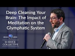 David Vago, PhD - Deep Cleaning Your Brain: The Impact of Meditation on the Glymphatic System