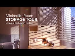 Minimalist Storage Tour: Practical & Simple Organising Methods Without Buying More Boxes