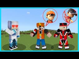 MIPAN & ZUZUZU BERUBAH JADI BOBOIBOY KUASA 3 DI MINECRAFT SURVIVAL! KEREN BANGET