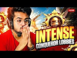 Serious Rank Push in BGMI's best Conqueror Lobbies